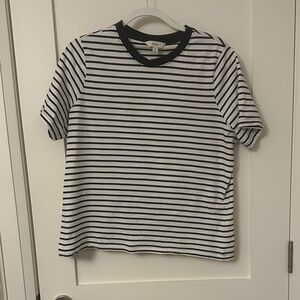 Black and White Striped T-Shirt